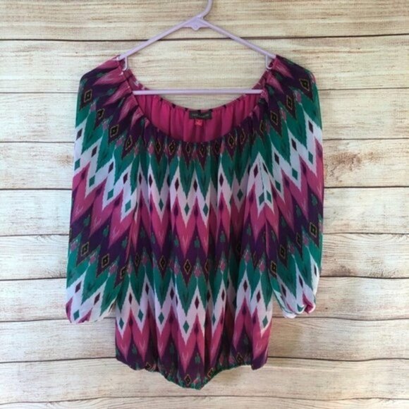 Vince Camuto Multicolor Blouse S - Picture 1 of 3
